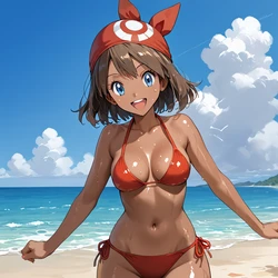 Too brown-toned- May ハルカ (249p) (Patreon) (AI Generated)