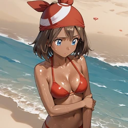 Too brown-toned- May ハルカ (327p) (Patreon) (AI Generated)