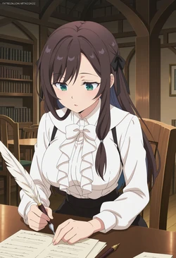 artkoikoi - Alina Clover | I May Be a Guild Receptionist, But I'll Solo Any Boss to Clock Out on Time (Patreon) (Set 02) [AI Generated]