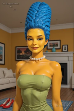 Eugeneric AI - Marge Simpson (The Simpsons) (AI Generated)