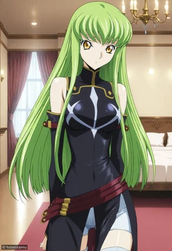 [hstorytaimu] C.C. from Code Geass, Set 1 [AI-generated]
