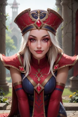 Eugeneric AI - Sally Whitemane (World Of Warcraft) (AI Generated)