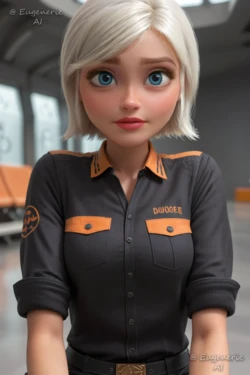 Eugeneric AI - Susan Murphy (Ginormica) (Monsters Vs Aliens) 1 (AI Generated)