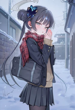 [asa_034] Ryuuge Kisaki Quiet room, exchange of glances  [AI Generated]