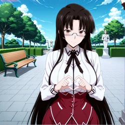 Rule34 Diffusion - Tsubaki Shinra of Highschool DxD Sexy Poses [Gen 2.5] (Patreon) [AI Generated]