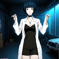 Rule34 Diffusion - Tae Takemi of Persona 5 Sexy Poses [Gen 2.5] (Patreon) [AI Generated]