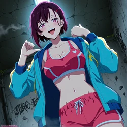 Rule34 Diffusion - Shizuka Mikazuki of Zom 100 Sexy Poses [Gen 2.5] (Patreon) [AI Generated]