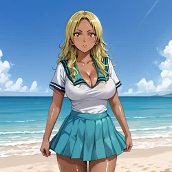 Too brown-toned- Mikoto Aiura 相卜命 (270 P) (Patreon) (AI Generated)