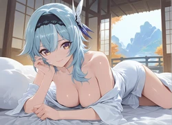 Eula x Amber Rametaki (Patreon) [AI Generated]