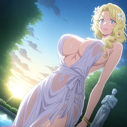 Rule34 Diffusion - Aphrodite of Record of Ragnarök Sexy Poses [Gen 2.5] (Patreon) [AI Generated]