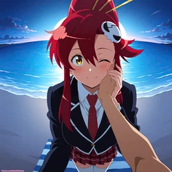 Rule34 Diffusion - Yoko Littner of Gurren Lagann Sexy Poses [Gen 2.5] (Patreon) [AI Generated]