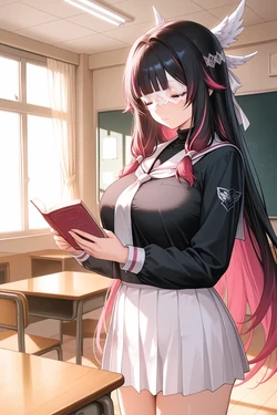 neruton - コロンビーナColumbina制服uniform (Patreon) [AI Generated]