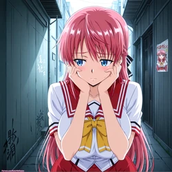 Rule34 Diffusion - [Fixed Series] Akina Orifushi of Kanojo x Kanojo x Kanojo Sexy Poses [Gen 2.5] (Patreon) [AI Generated]