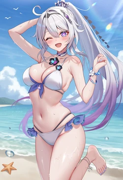 [Pixiv] 青德坊 - 崩坏3泳装系列 (107479500) [Ai generated]