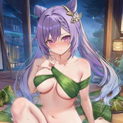 [Pixiv] 青德坊 - 端午节——刻晴 (107479500) [Ai generated]