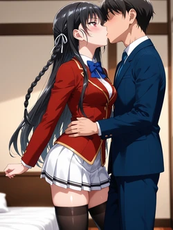 [MirrorAiArt] Classroom of the Elite - Suzune Horikita - School Uniform (Patreon) [Ai Generated]