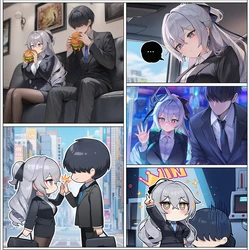 [Gray][Pure Love] Office Lady Bronya Zaychik-2 [AI Generated]