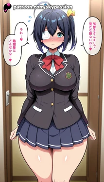 [SkyPassion] Rikka Takanashi (Love, Chuunibiyou, and Other Delusions!) [AI Generated]