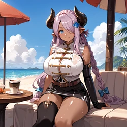Too brown-toned- Narmaya ナルメア (222 P) (Patreon) (AI Generated)