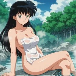 ufiaw - Kagome Higurashi + Pregnant (125+92) (Patreon) [AI Generated]