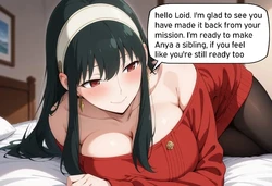 Spy x family- Yor and Loid make a baby [AI Generated]