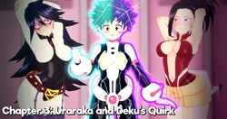 [Df1inc] Chapter 3: Uraraka and Deku's Quirk