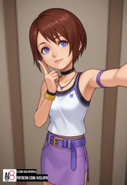 Kairi Kingdom Hearts [Ai generated]