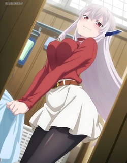 18animegirls - (T2/T3) Kyouka Uzen (羽前 京香) / Laundry Room (Patreon) [AI Generated]
