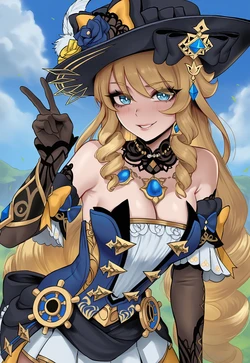 Navia (genshin impact) [FlareKiss] [ai generated]