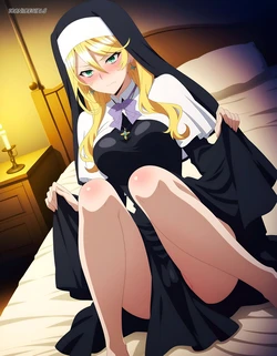 18animegirls - (T2/T3) Sharon Holygrail (シャロン・ホーリーグレイル) | Sexy & nun (Patreon) [AI Generated]