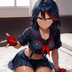 Too brown-toned- Ryuko Matoi 纏流子 (179 P) (Patreon) (AI Generated)