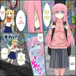 [Banana Style] Anime Chara to Seckle Dekiru Appli ''Bocchi-chan shokan Hen''｜La App con la que Puedes Cogerte a Personajes de Anime ~El Caso de la Invocación de Bocchi-chan~ (Bocchi the Rock!) [Spanish] [Darkss 153]