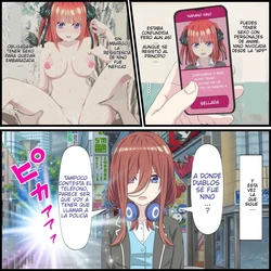 [Banana Style] Anime Chara to Seckle Dekiru Appli ''Miku Hen''｜La App con la que Puedes Cogerte a Personajes de Anime ~El Caso de Miku~ (Gotoubun no Hanayome) [Spanish] [Darkss 153]