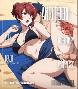 ranwai2025x - Anri Teieri (Bikini) | 帝襟 アンリ (Patreon) [AI Generated]