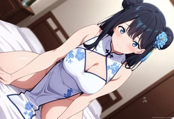 tachibana ai - [SSSS.GRIDMAN] Rikka Takarada (Chinese Dress) 140 illustrations | [SSSS.GRIDMAN] 宝田六花 140枚 (Patreon) [AI Generated]