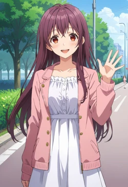 [Pixiv] ErikShizuku - HoneyWorks Akari Hayasaka Lovey-dovey sex(AI Generated)