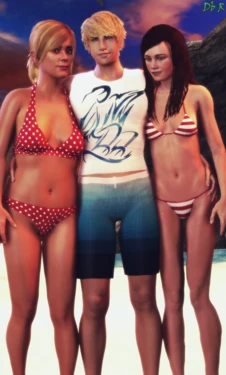 [Deadbolt Returns] Victoria and Tracey Beach Fun (Hitman & GTAV)