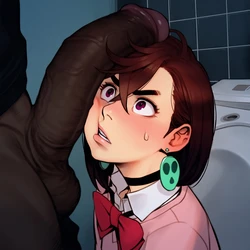 [1-A Dot] Ayase Momo throatfuck (v4) [Ai Generated]