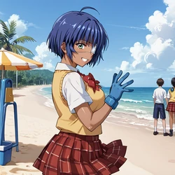 Too brown-toned- Shimei Ryomou 吕蒙子明 (140p) (Patreon) (AI Generated)