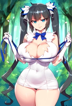 [Livefrog] Hestia with Hilichurl (AI Generated)