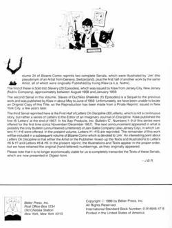 Jim - Letters on Discipline [Bizarre Comix 24.2, EN]