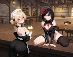 Khris AI - Lisa and Elizabeth - Lost Sword로스트소드  [AI GENERATED]