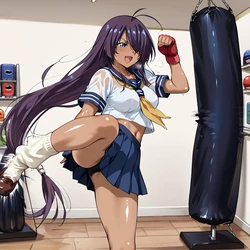 Too brown-toned- Uncho Kannu 関羽雲長 (147 P) (Patreon) (AI Generated)