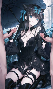 [Arcaea] taritsu sucks every last drop out of you [AI generated]