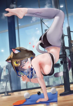 [AI Generated] [Coolsummer] cipher gym [Patreon]
