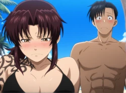 BokaChan - Revy on beach (Patreon) [AI Generated]