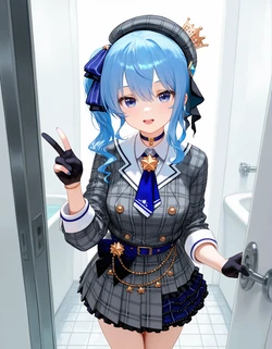 Jinnnn(PATREON) Hoshimachi+Suisei [AI Generated]