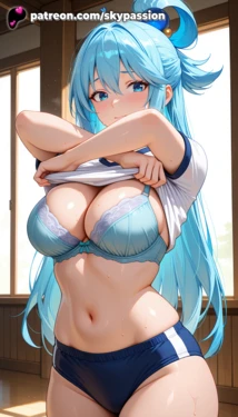 [SkyPassion] Aqua (Konosuba) | Pt. 2 [Ai Generated]