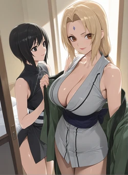 Tsunade x Shizune Rametaki (Patreon) [AI Generated]