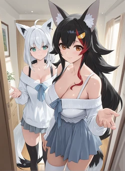 Fubuki x Mio Rametaki (Patreon) [AI Generated]